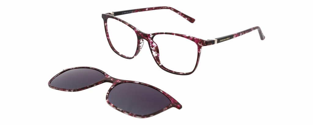 Diane de Carlo DC 59908/560 — tmavě růžová s potiskem